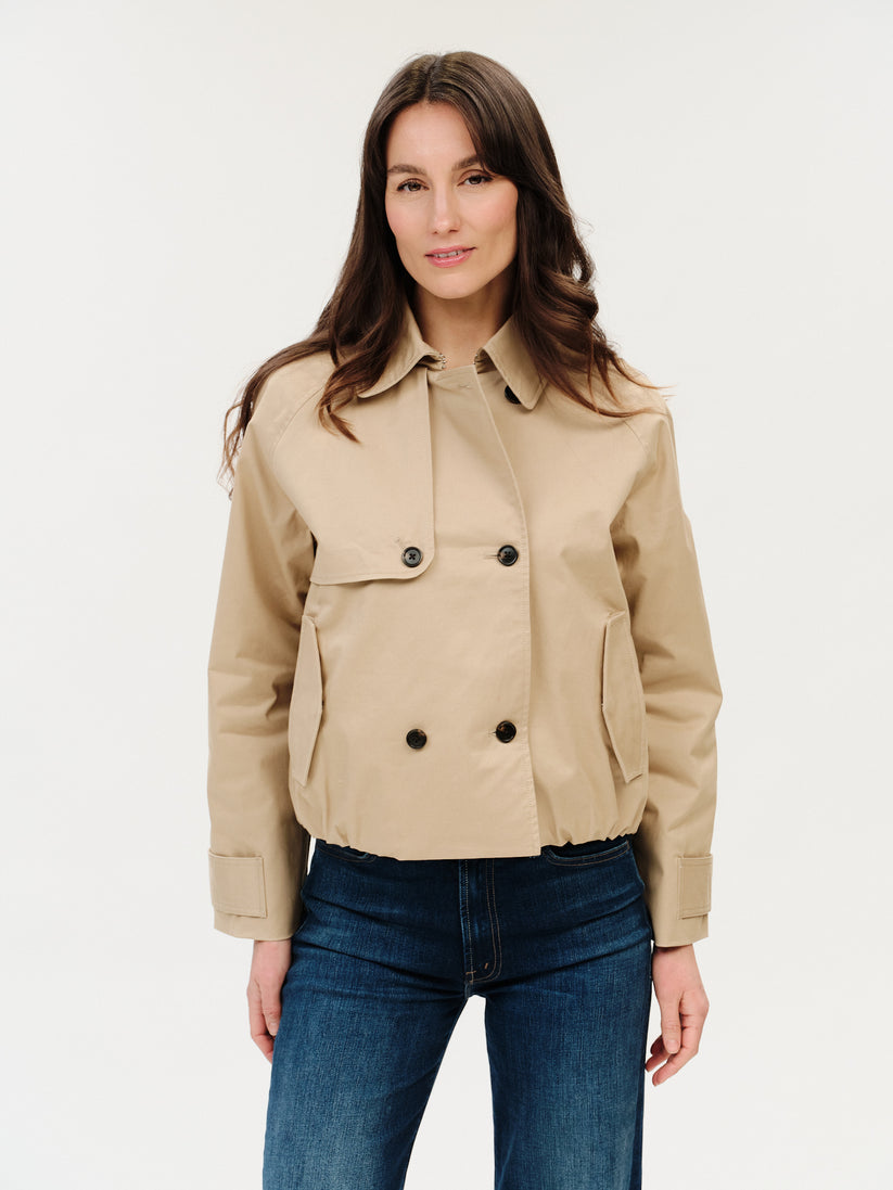 arden cropped trench in pebble