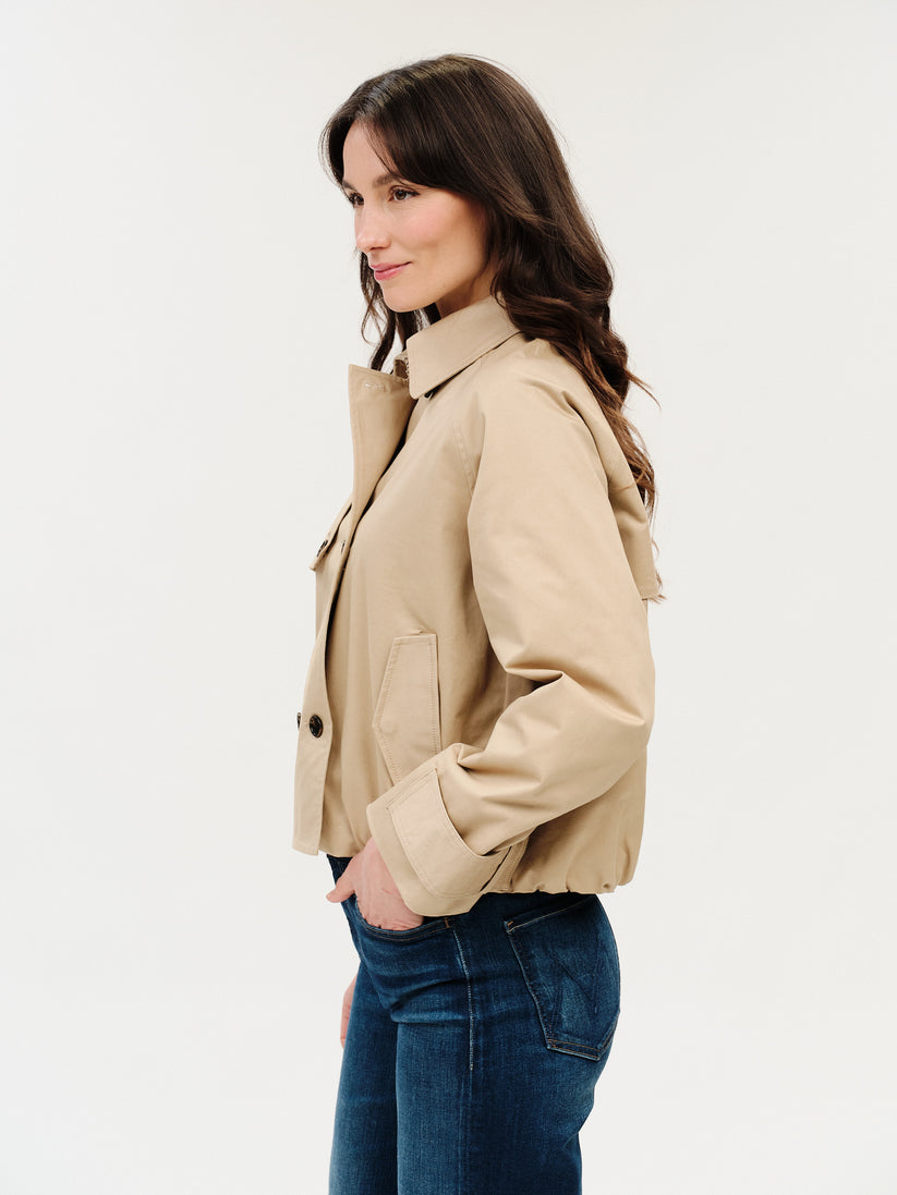 arden cropped trench in pebble