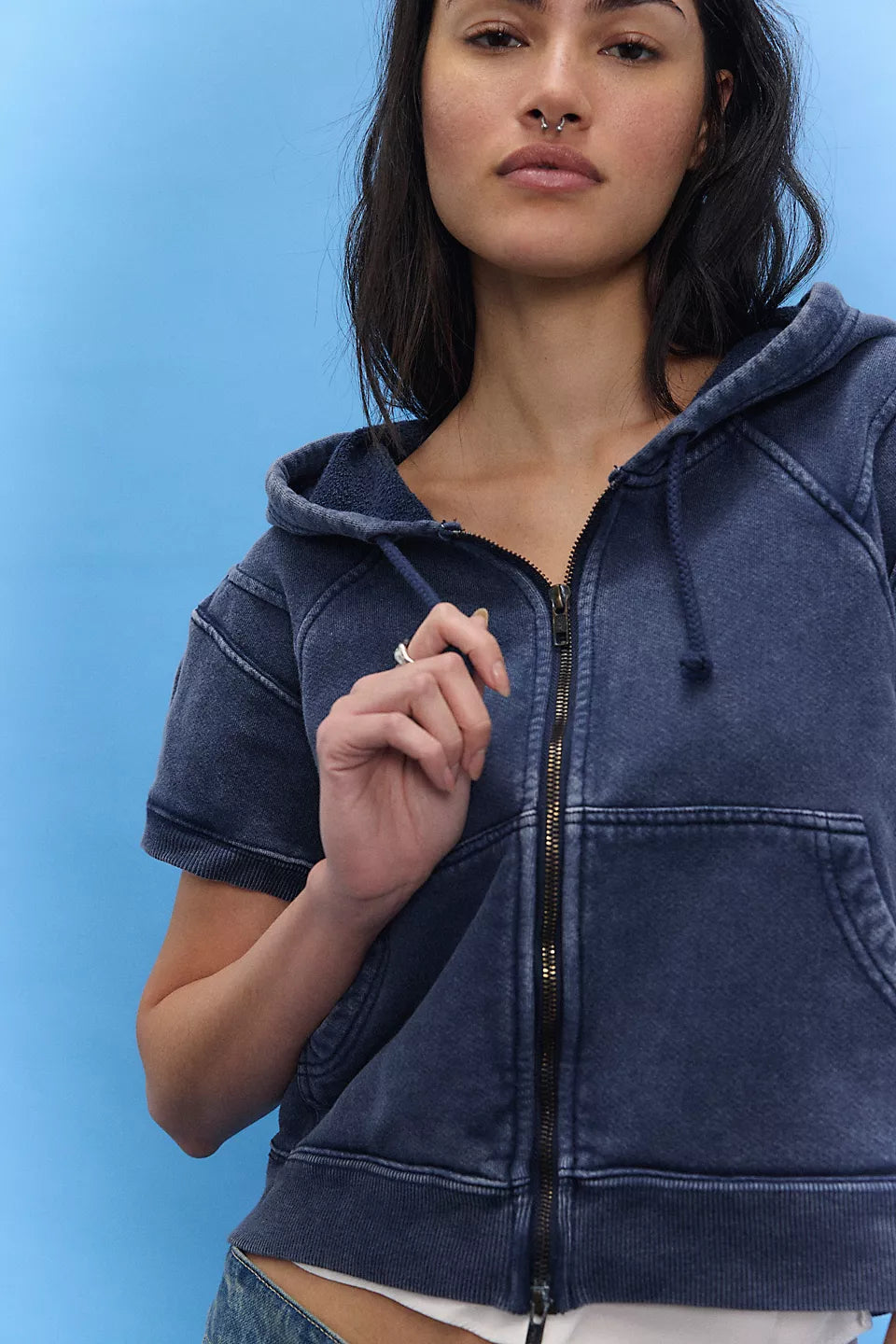 summer sweatshirt in night shadow