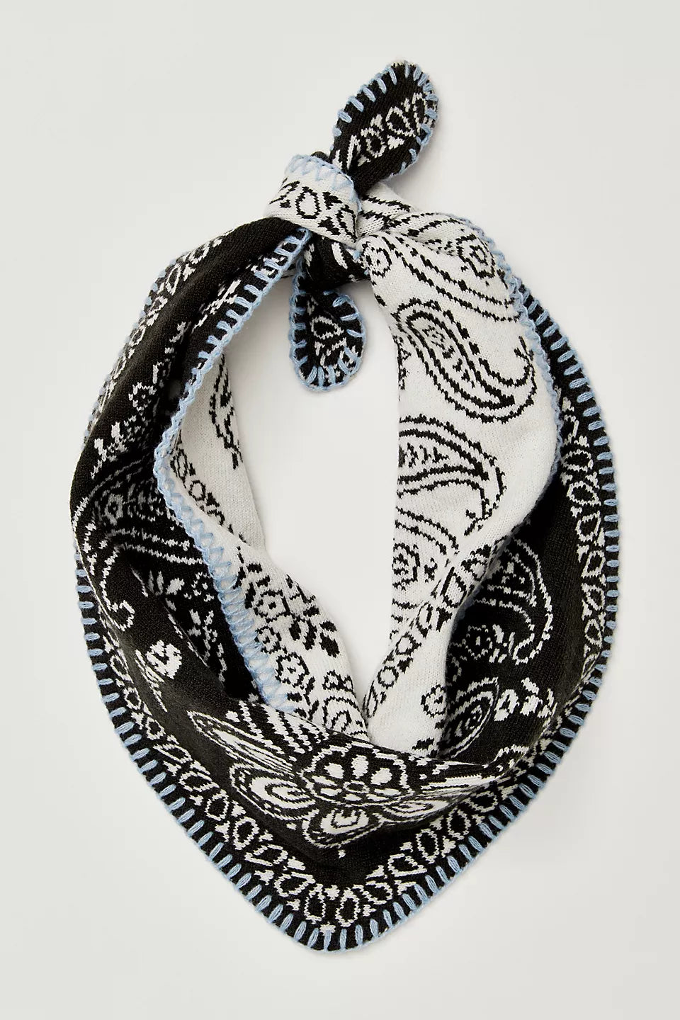 carmen knitted triangle bandana - color options