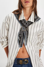 carmen knitted triangle bandana - color options