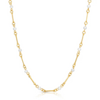 floating pearl necklace