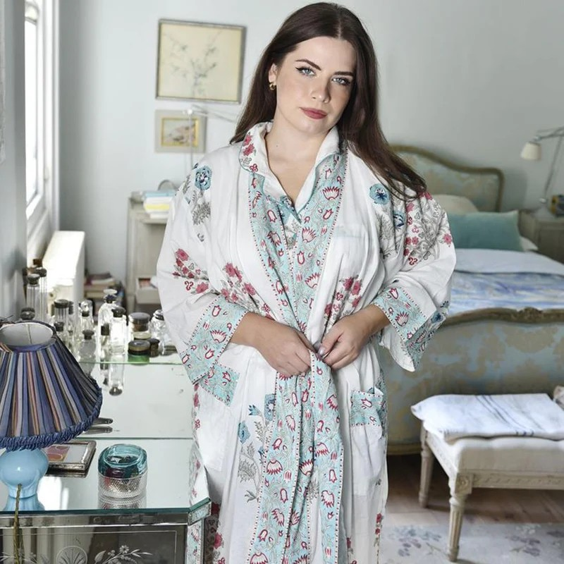 printed dressing gowns