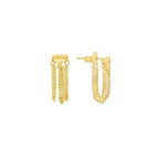 bowie hoop earrings