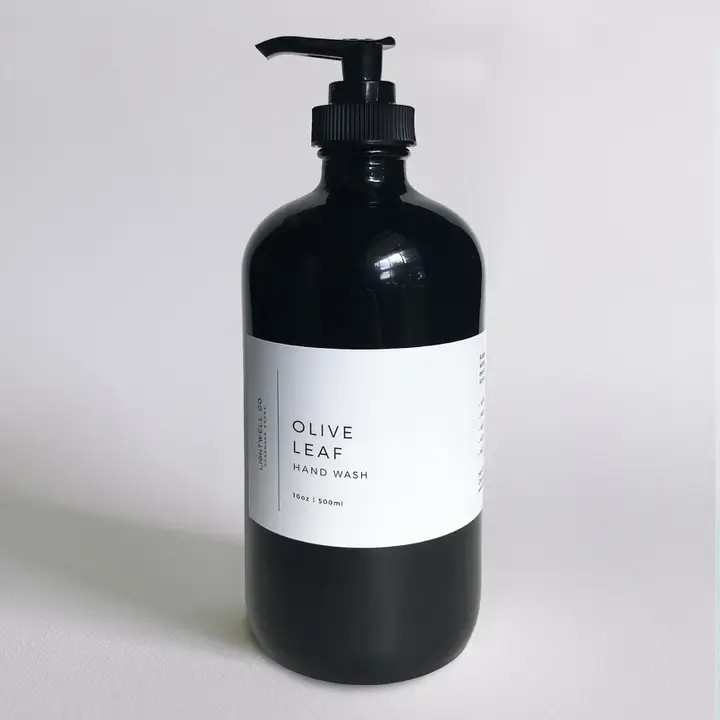 olive leaf hand wash