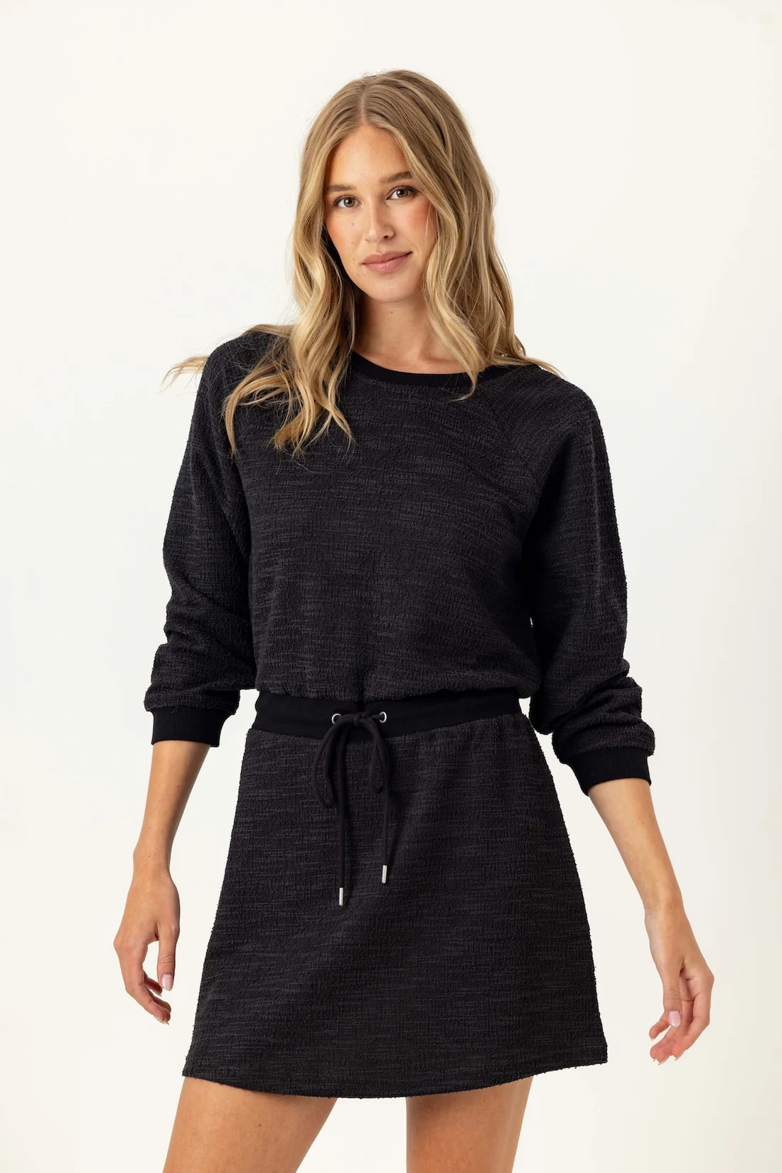 atlas dress in black