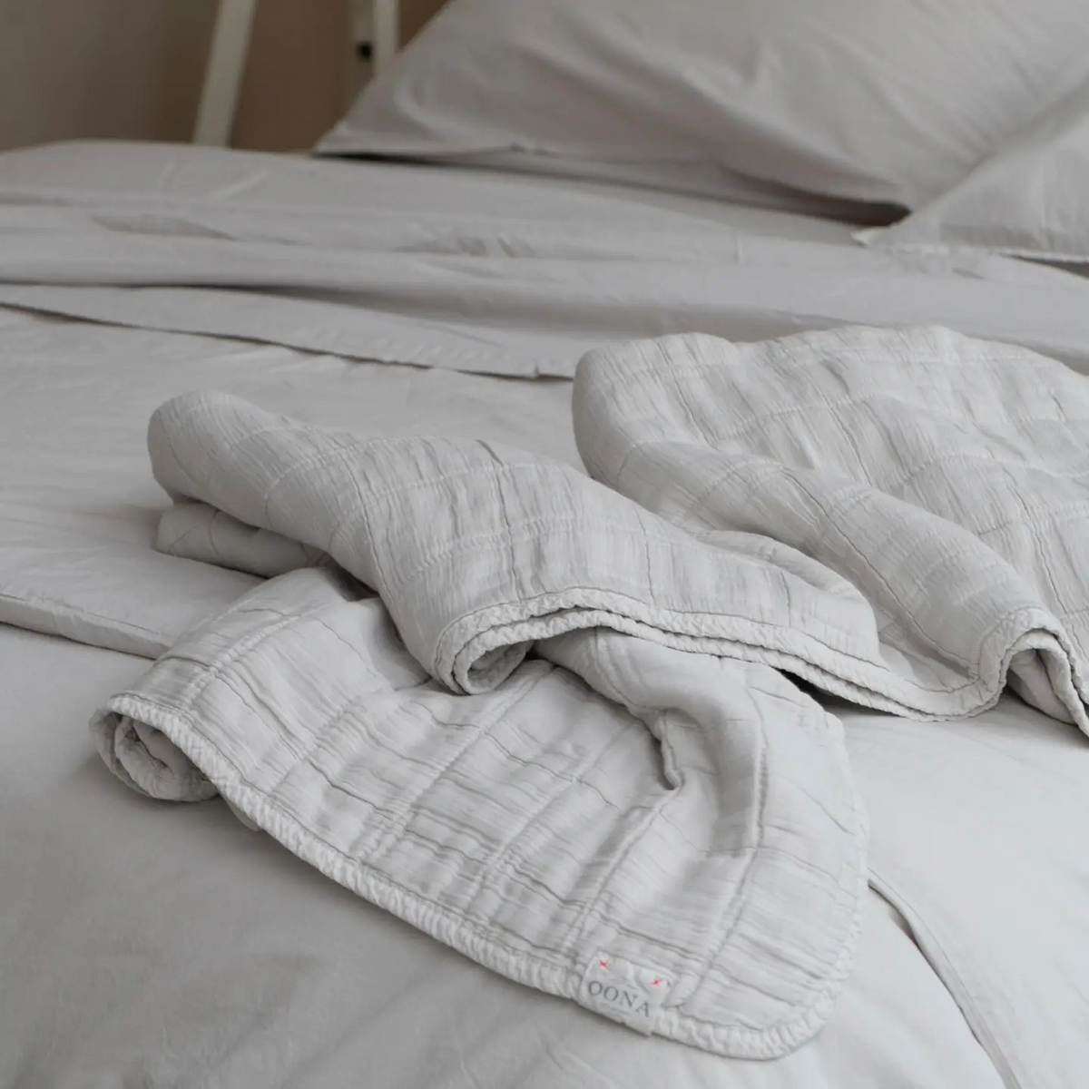 cotton throw plaid