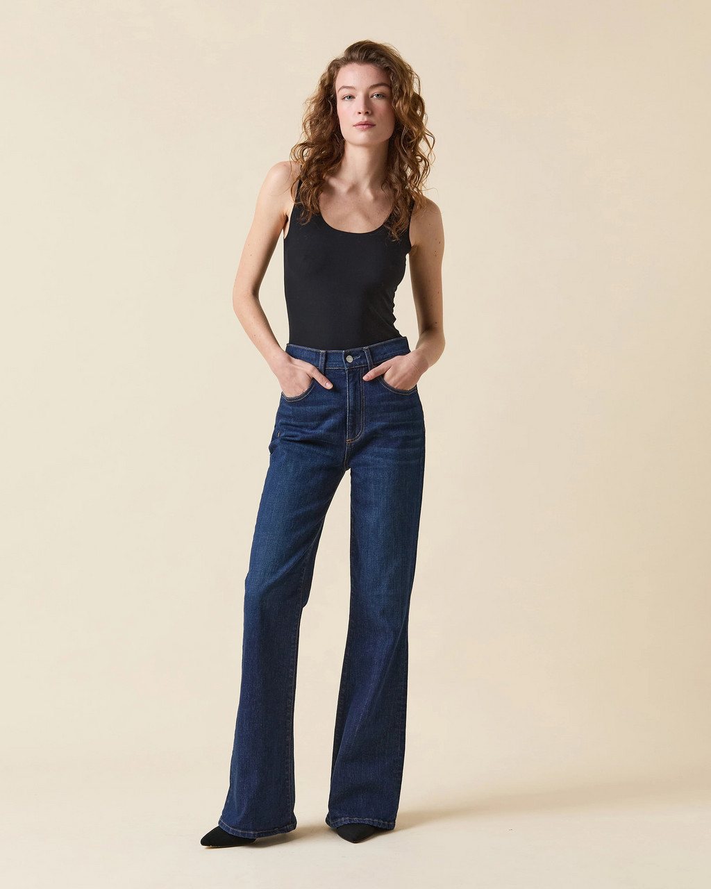 gigi skinny flare in zoe