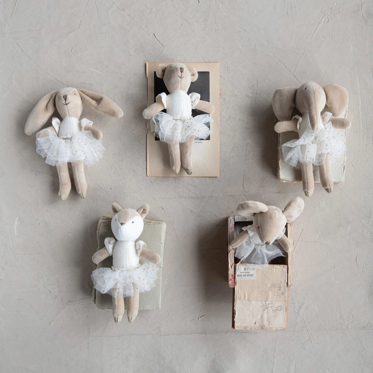 Plush Ballerina Animal